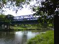 Železný most přes řeku Orlice