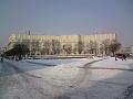 Masarykovo náměstí v zimě
